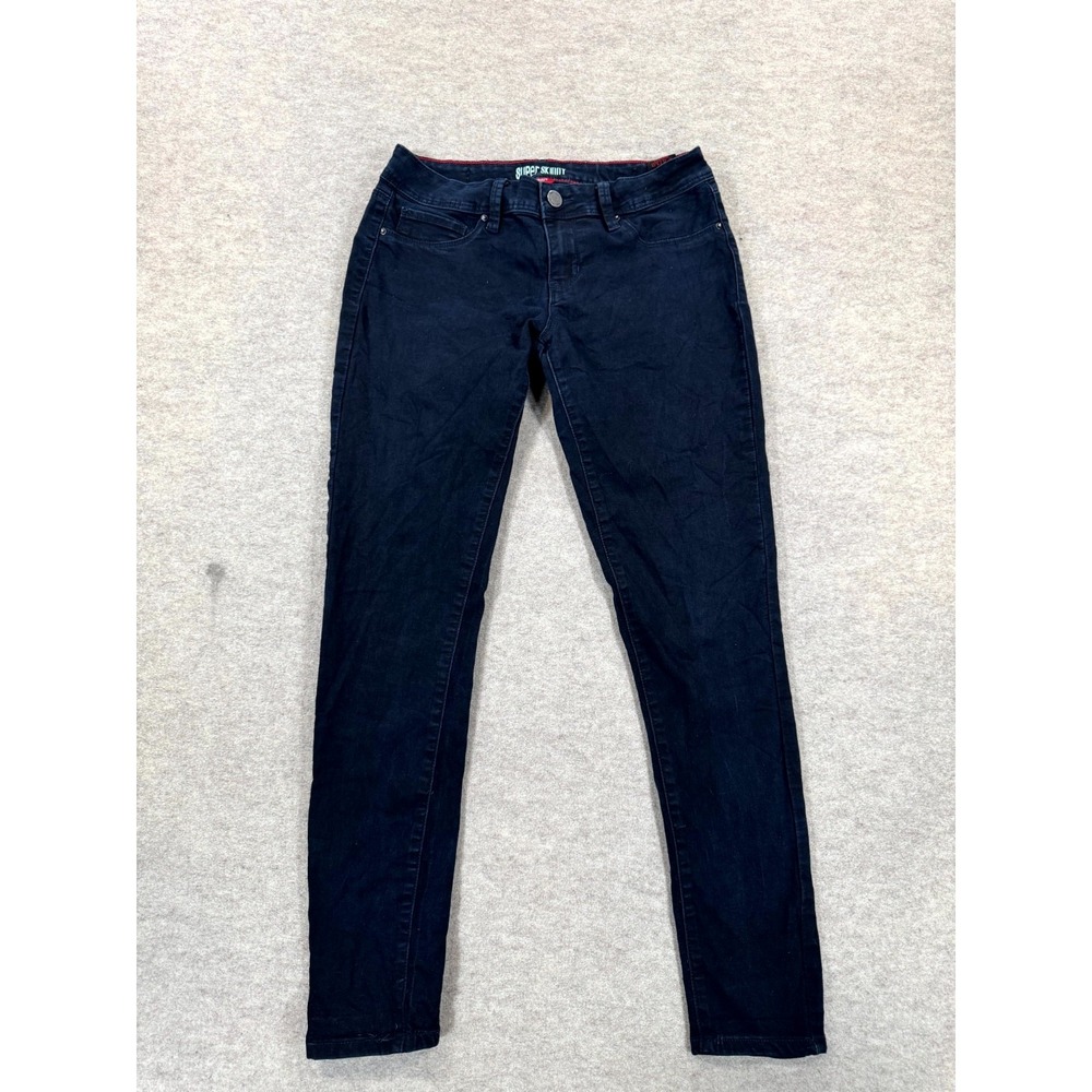 YMI Super Soft Skinny Jeans Womens 9 Blue Dark Wash Cotton Stretch Mid Rise